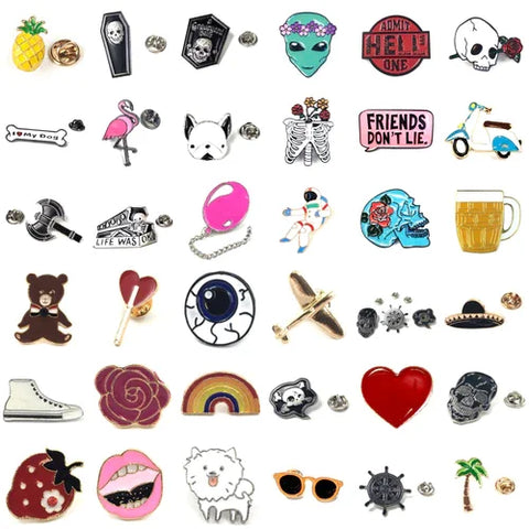 Emaille Pin's kopen? Er zijn 50+ nieuwe emaille pin's toegevoegd aan ons assortiment!