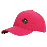 Bijen Rhinestone Steen Op Naai Fashion Part op een roze cap