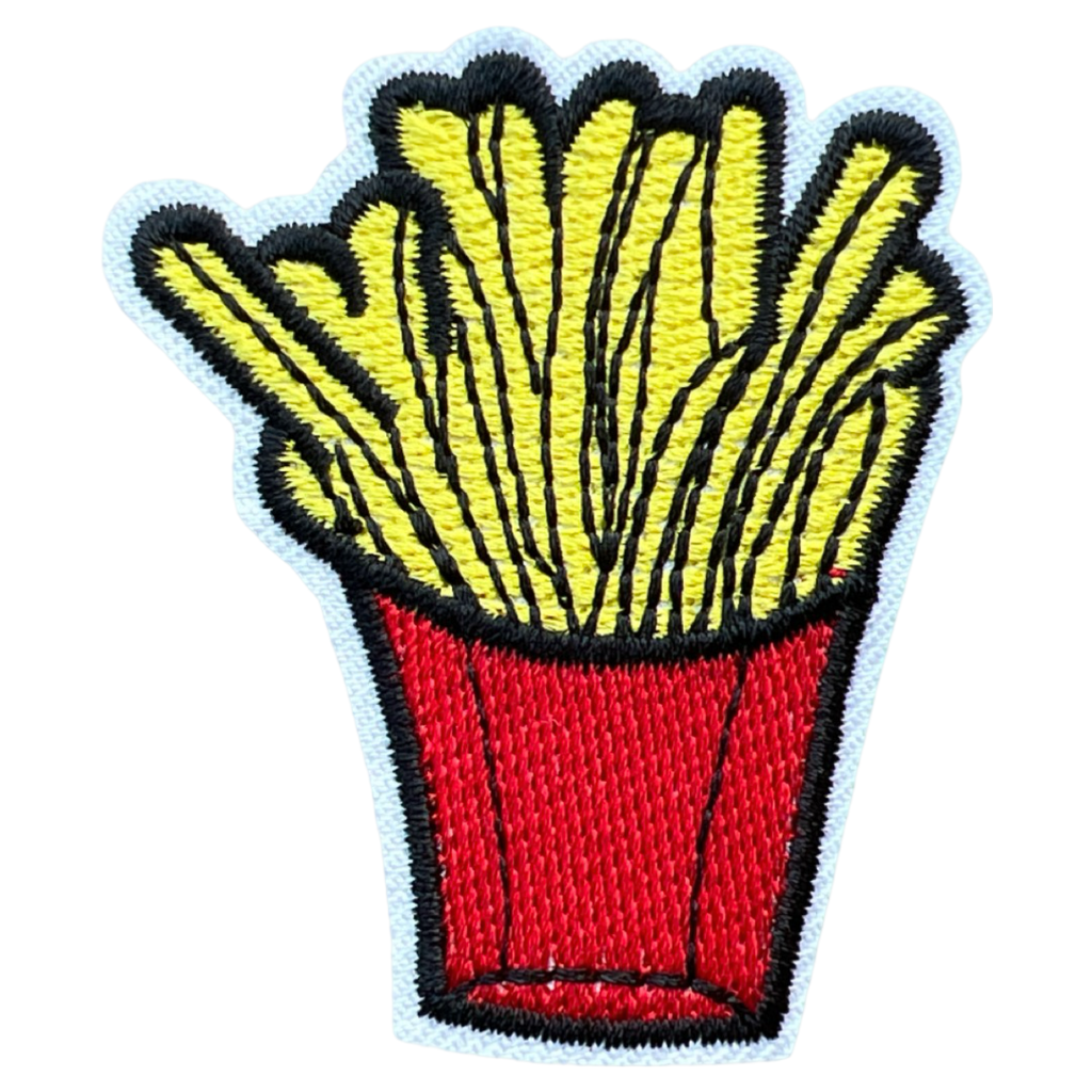 Friet Patat Franse Frietjes France Fries Strijk Embleem Patch