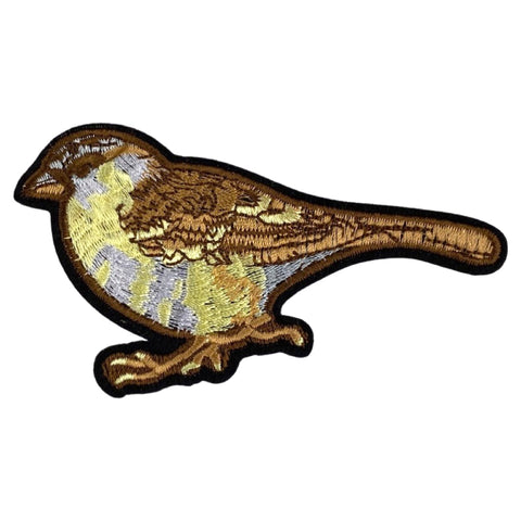 Mus Huismus Vogel Strijk Embleem Patch