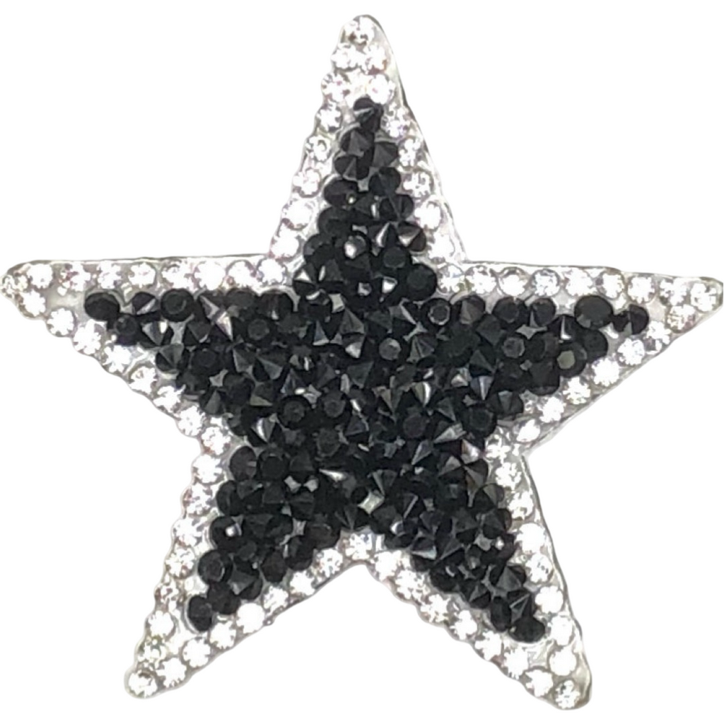 Ster Strijk Embleem Patch Van Strass