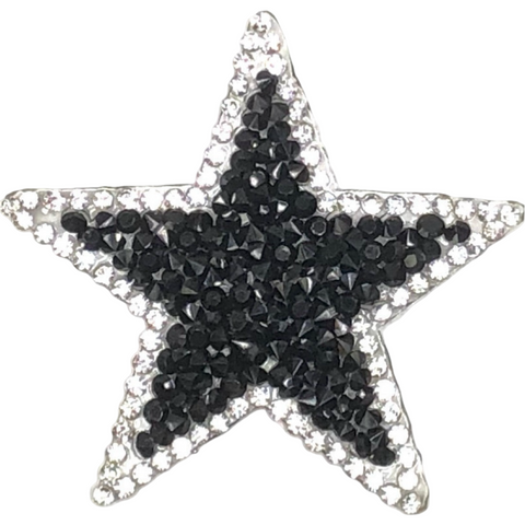 Ster Strijk Embleem Patch Van Strass