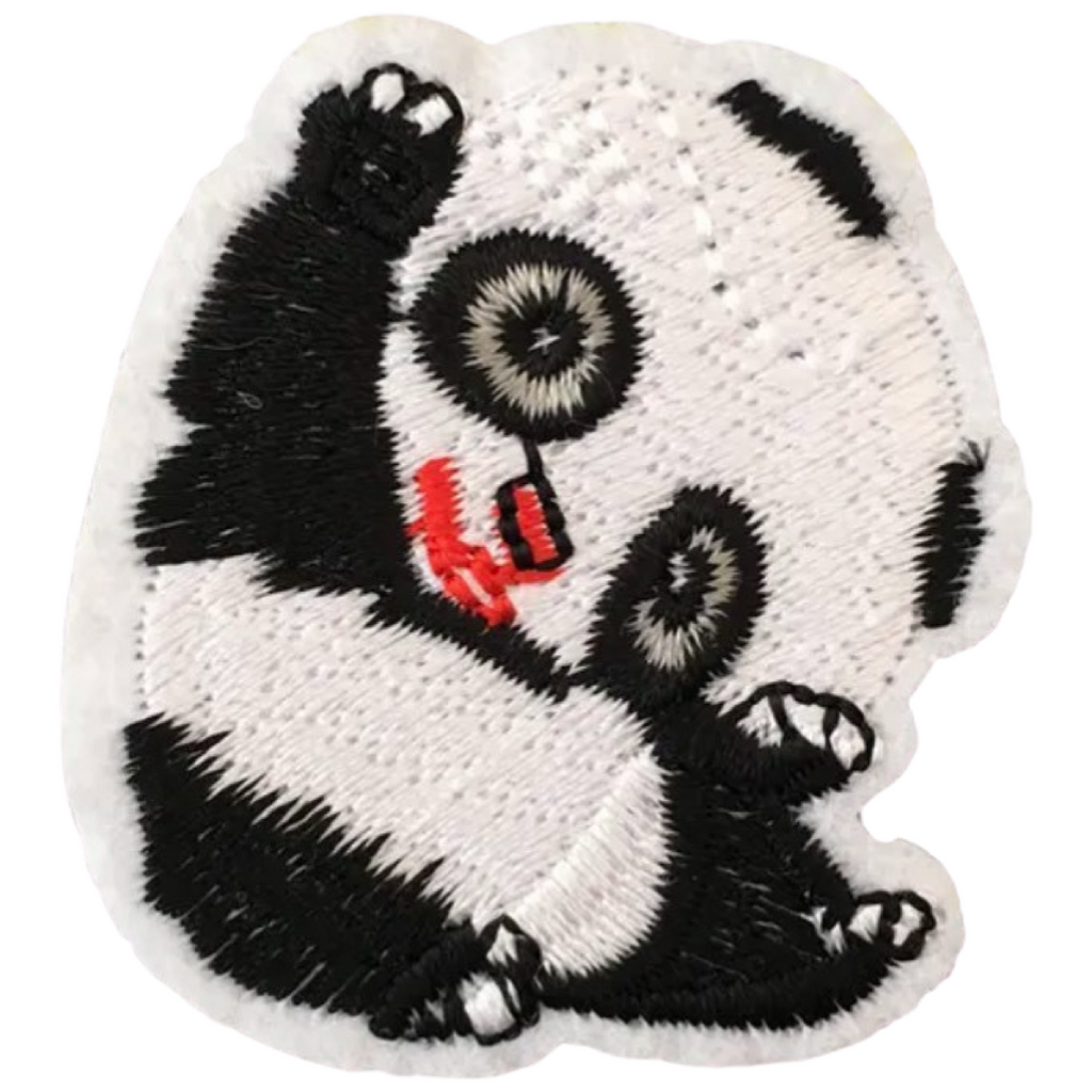 Panda Beer Beertje Strijk Embleem Patch