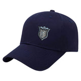 Embleem Stras Strijk Embleem Patch op een donkerblauwe cap