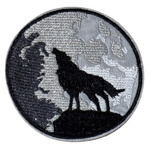 Wolf Huilen Strijk Embleem Patch