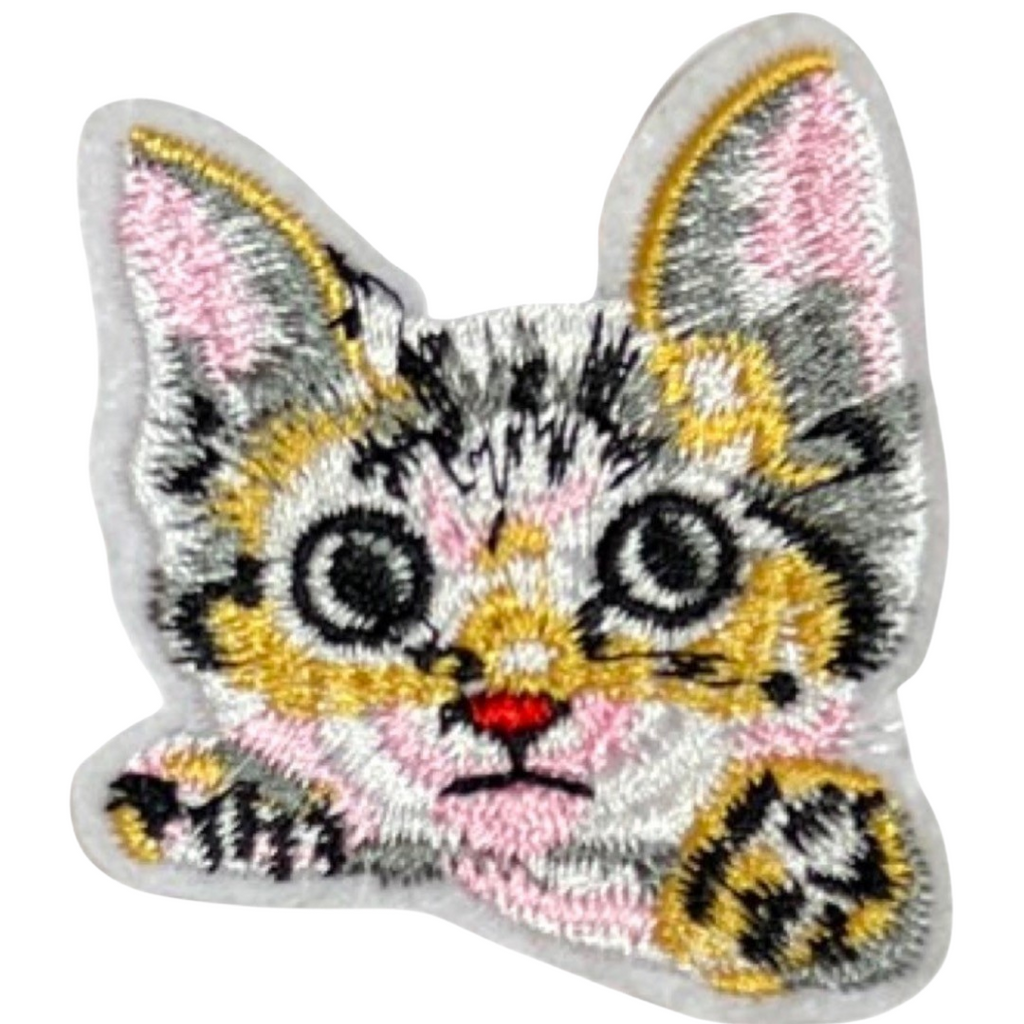 Poes Poezen Poesje Kitten Strijk Embleem