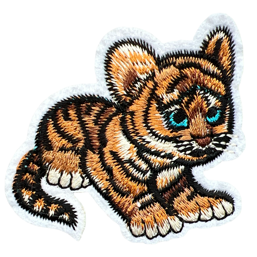 Tijger Welp Strijk Embleem Patch