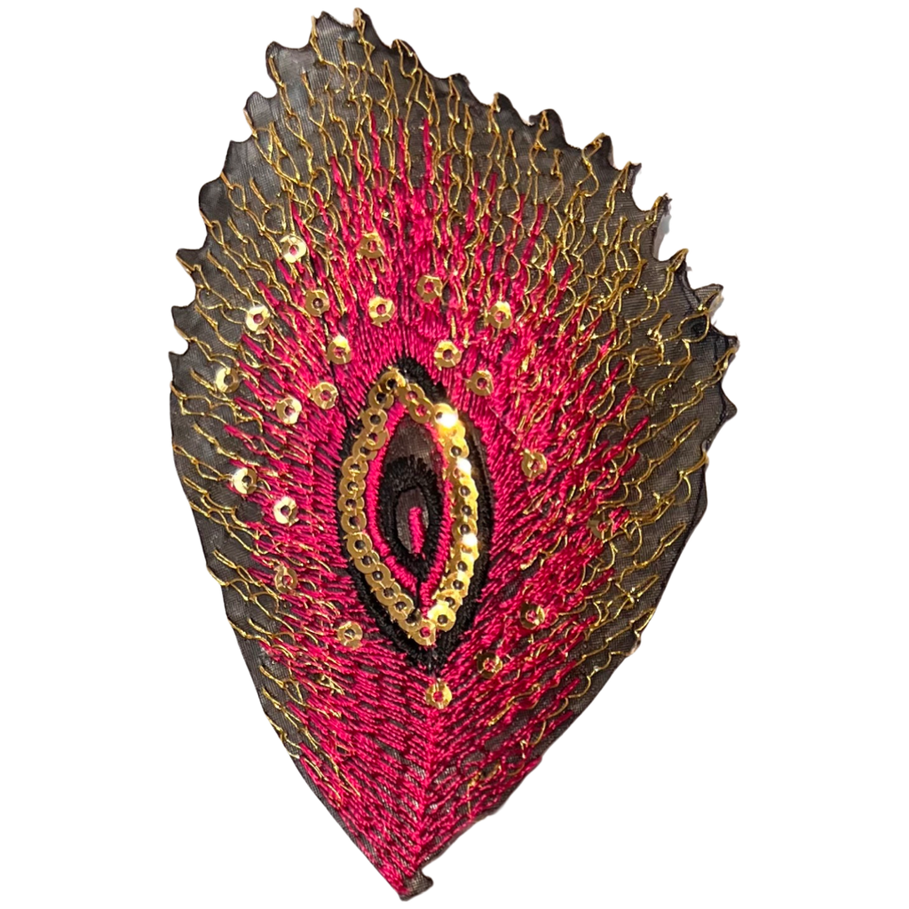 Pauw Pauwen Veer Strijk Embleem Patch Roze