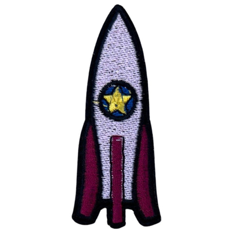 Raket Rocket Strijk Embleem Patch