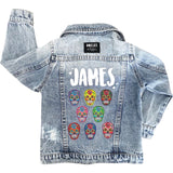 Sugar Skull Strijk Embleem Patch Set