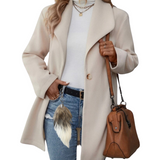 Sleutelhanger Vos Wolf Staart Nep Bont Pluche Tas Hanger B