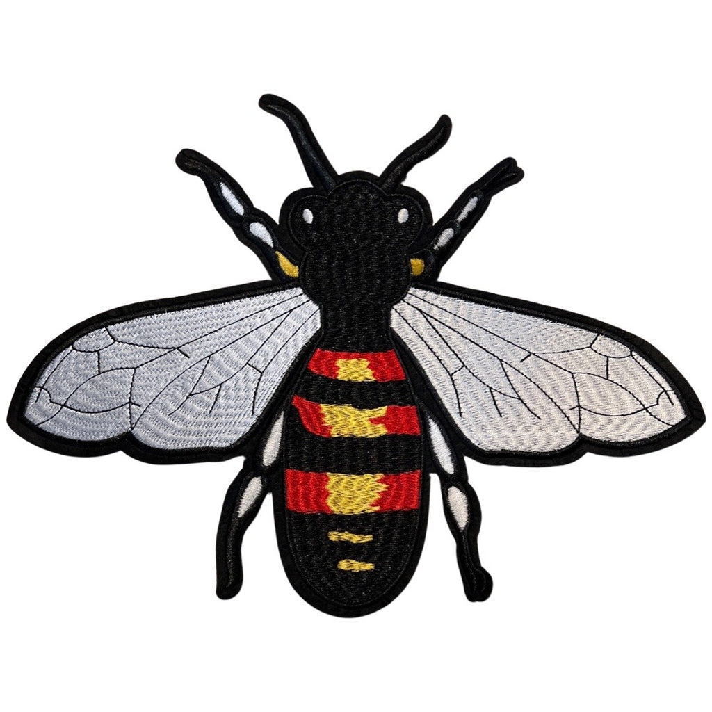Bij Bijen XXL Strijk Embleem Patch