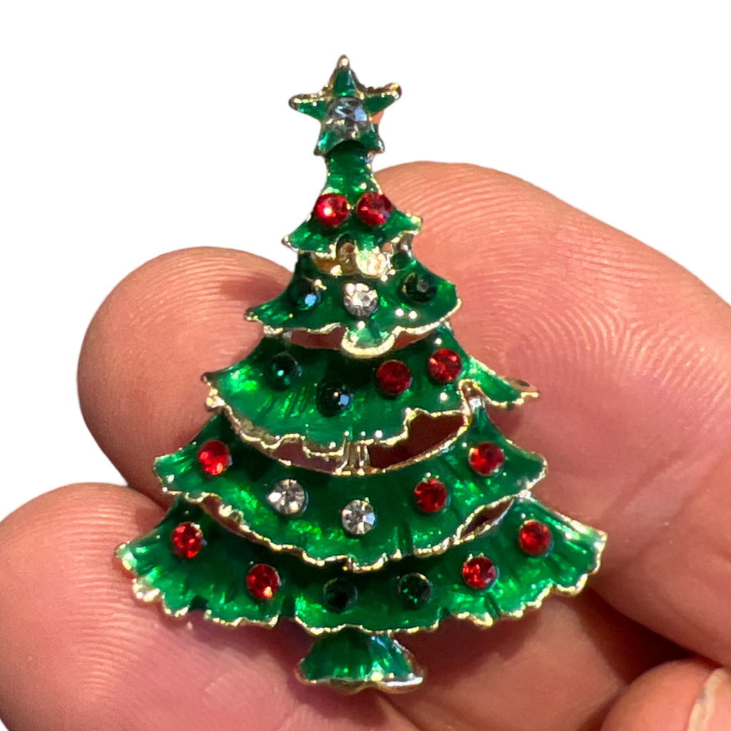 Kerstboom Christmas Tree Broche A