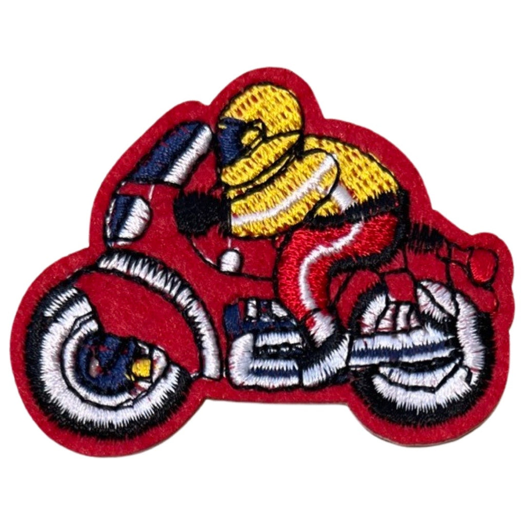 Motor Race Motorrijder Biker Strijk Patch