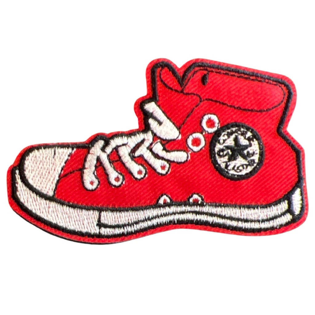 Sneaker Gymp Schoen Strijk Embleem Patch