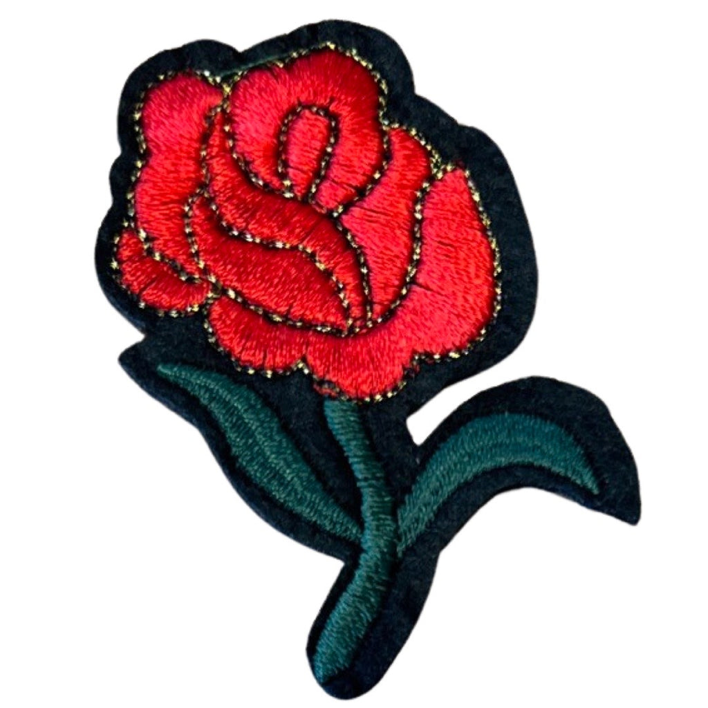Roos Roosje Strijk Embleem Patch Rechts