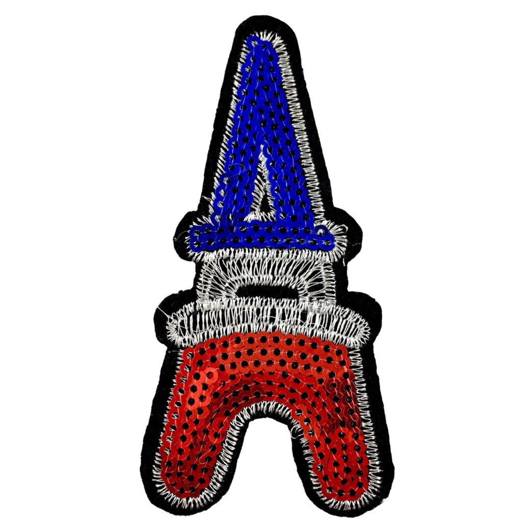 Eiffeltoren Paillette Strijk Embleem Patch