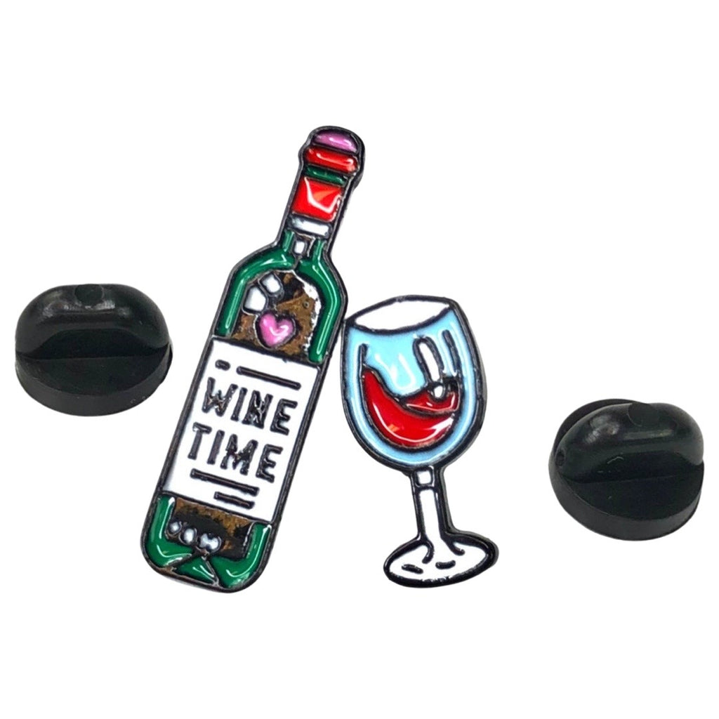 Wine Time Pin Set