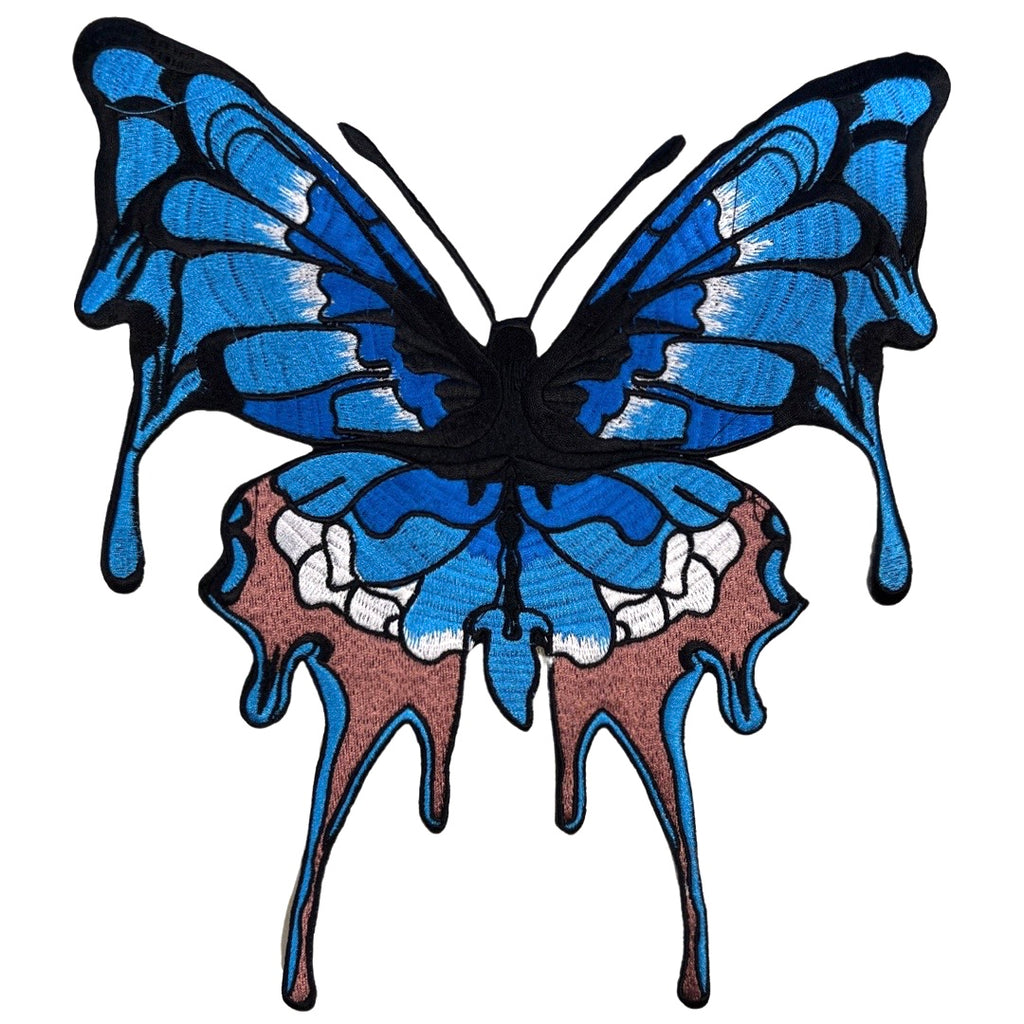 Vlinder Druppelvlinder XXL Strijk Embleem Patch