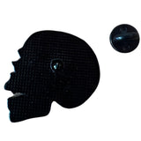 Achterzijde van de Sugar Skull Doodskop  Emaille Pin