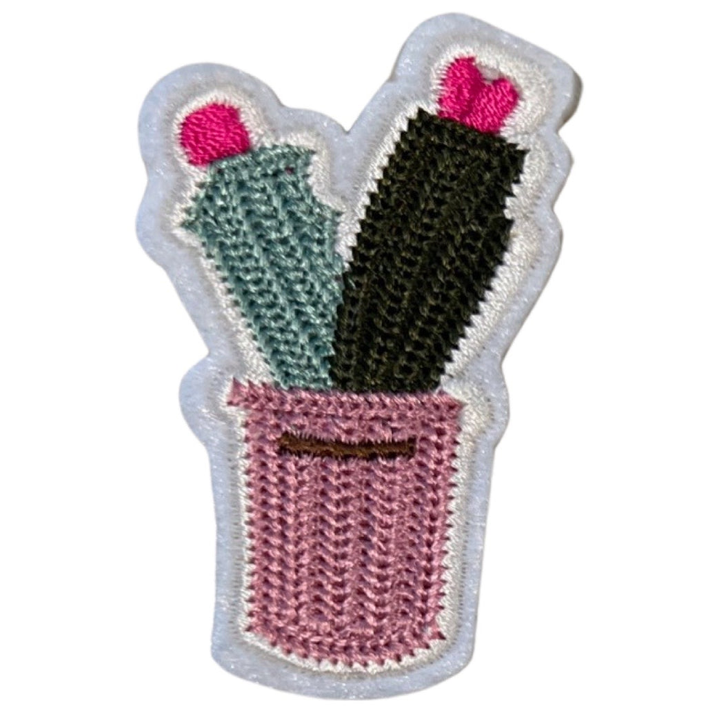 Cactus Woestijnplant Strijk Embleem Patch