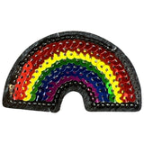 Regenboog Paillette Strijk Embleem Patch