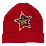 Ster Strijk Embleem Patch Dubbel Strass