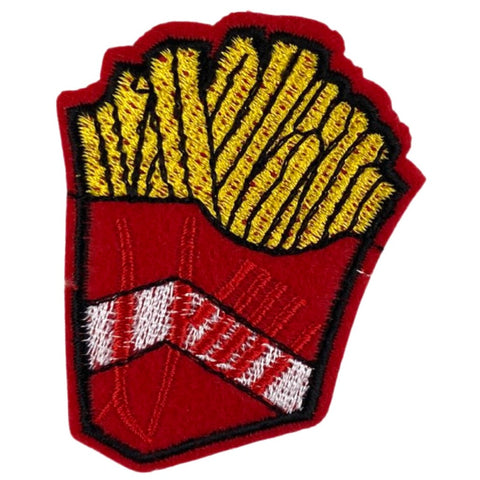 Friet Patat French Fries Bakje Strijk Embleem Patch