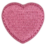 Hartje Strijk Embleem Patch Applicatie Licht Roze Medium