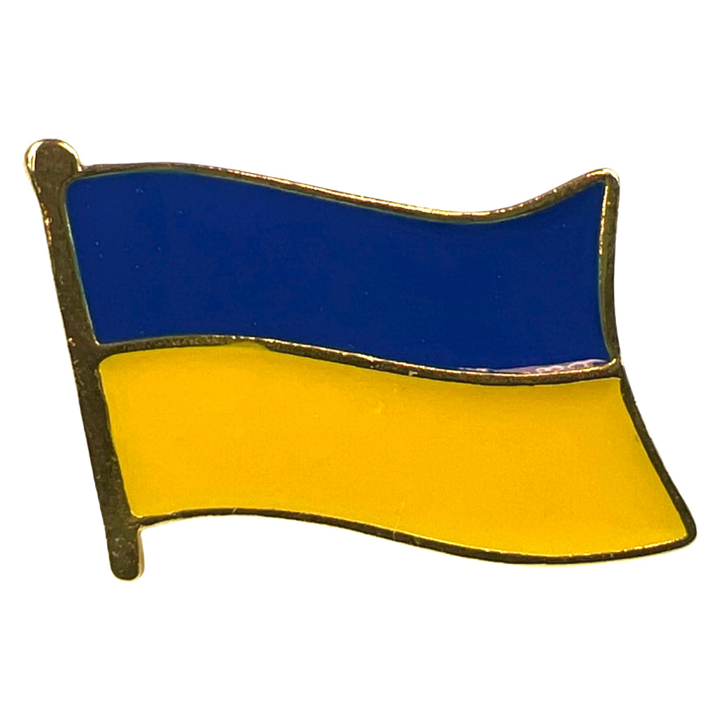 Oekraïne Ukraine Nationale Vlag Emaille Pin Geel Blauw