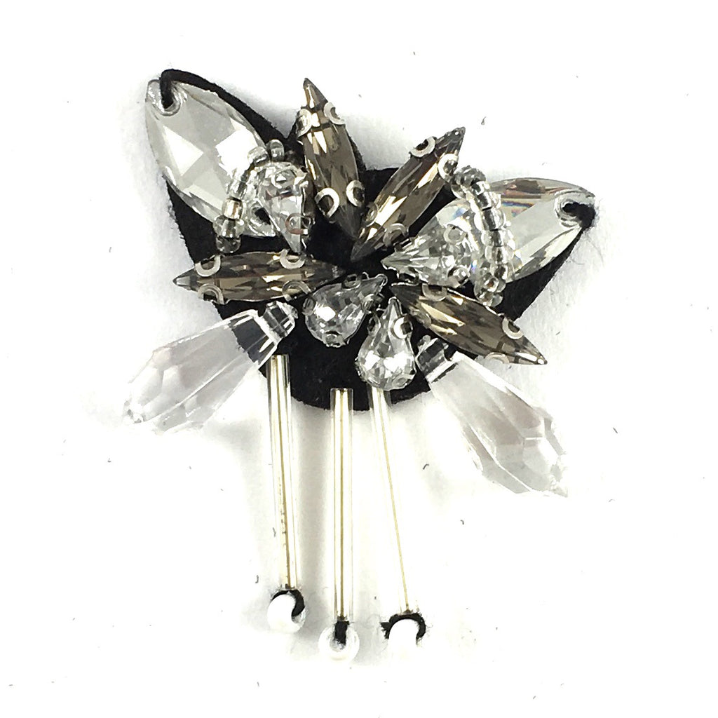 Hartvormige Opnaai Fashion Part Crystal Kralen