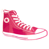 Gymp Sneaker Schoen Flock Applicatie