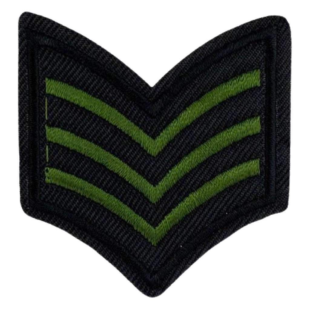 Military Rang Embleem Strijk Patch