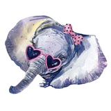 Olifant Fashion Strijk Applicatie