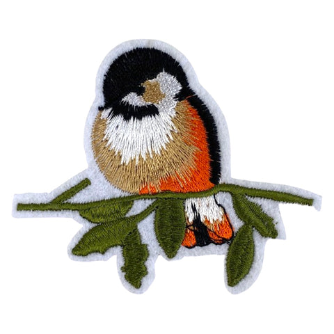 Vogel Roodborstje Strijk Embleem Patch