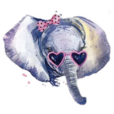 Olifant Fashion Strijk Applicatie