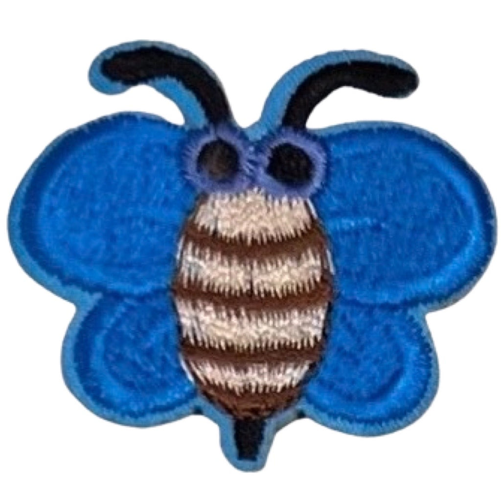 Bij Bijtje Strijk Embleem Patch Blauw