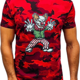 Clown Horror Clown Halloween Joker Strijk Applicatie