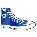 Gymp Sneaker Schoen Flock Applicatie