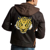 Tijger Groene Ogen XXL Strijk Patch Embleem