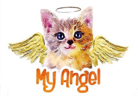 Poes Poezen Kitten Strijk Applicatie My Angel