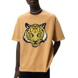 Tijger Groene Ogen XXL Strijk Patch Embleem