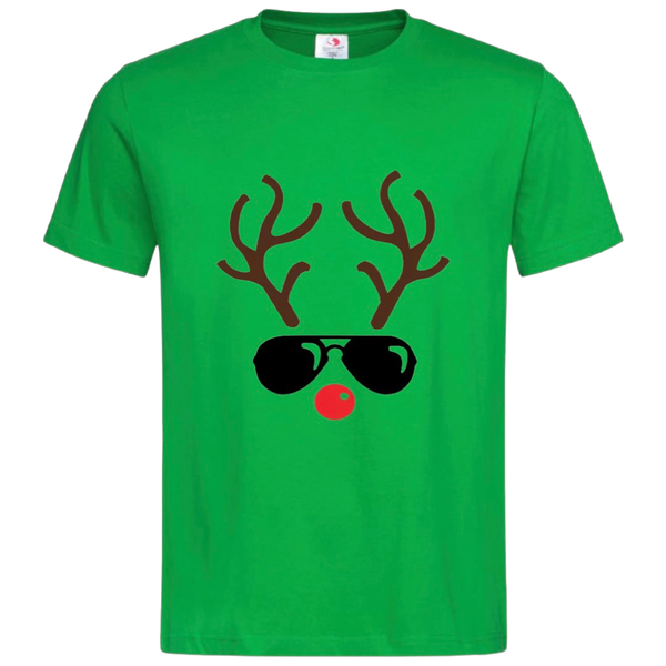 Kerst Rendier Rudolph Red Nosed Reindeer Strijk Applicatie MegaMooi.nl