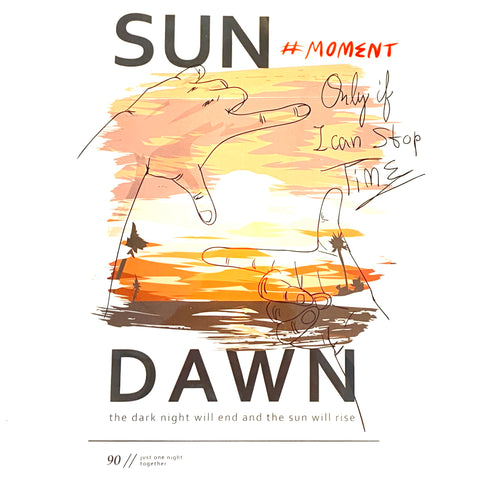 Zon Zonsondergang Sun Dawn Strijk Applicatie