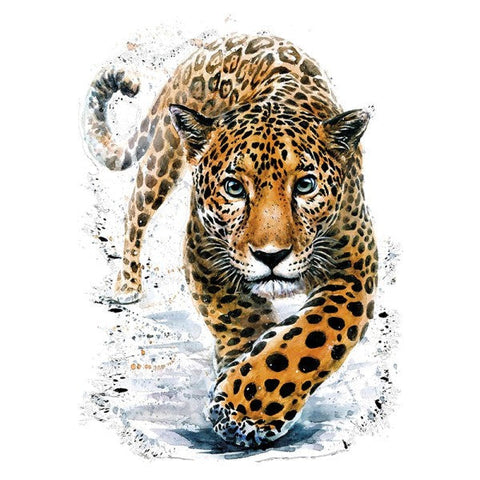 Panter Luipaard Jaguar Strijk XL Applicatie