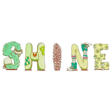 SHINE Tekst Strijk Applicatie