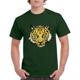 Tijger Groene Ogen XXL Strijk Patch Embleem