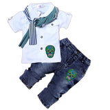 Skull Sugar Skull Doodskop Strijk Embleem Patch op blouse en spijkerbroek voor kinderen
