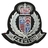 Fashion Strijk Embleem Patch Zilver