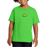 Avocado Strijk Embleem Patch o peen groen t-shirt